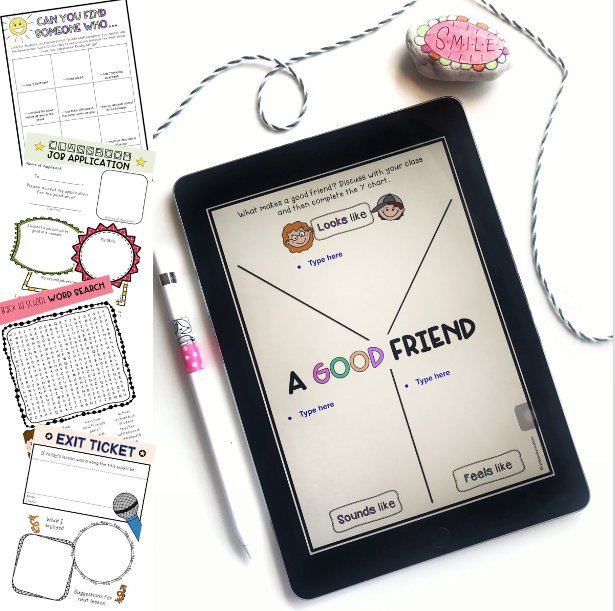 Back To School Activities BUNDLE - Grades 3-4 (Digital & Printable)