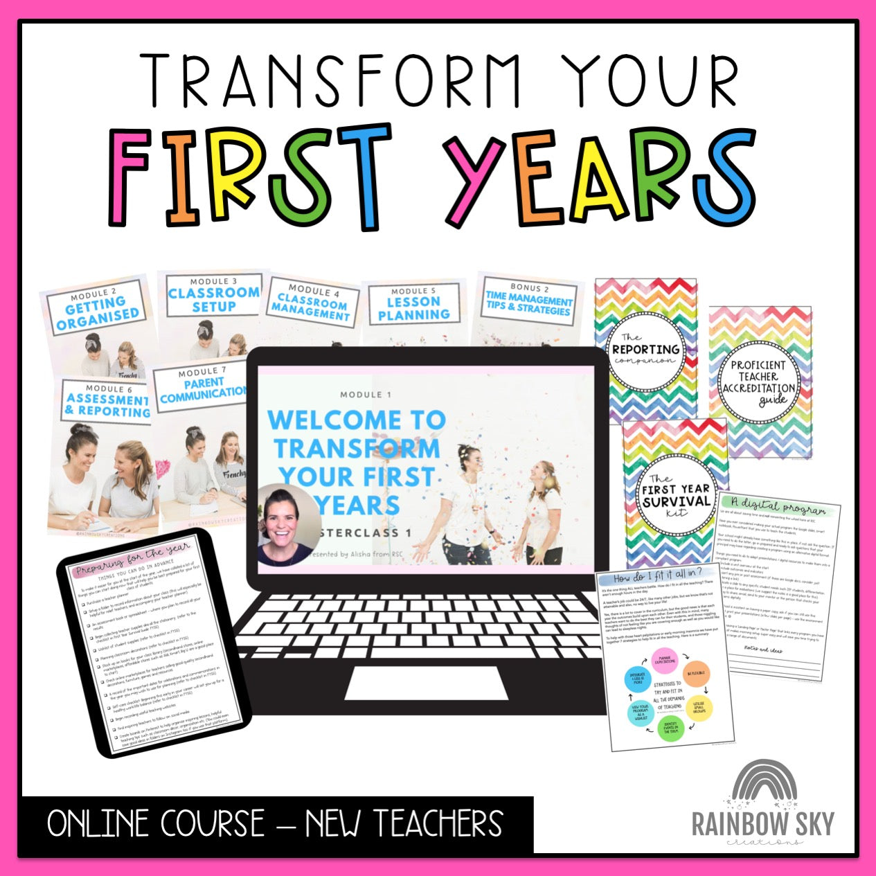 Transform Your First Years | Online Course | K - Grade 6 Teachers