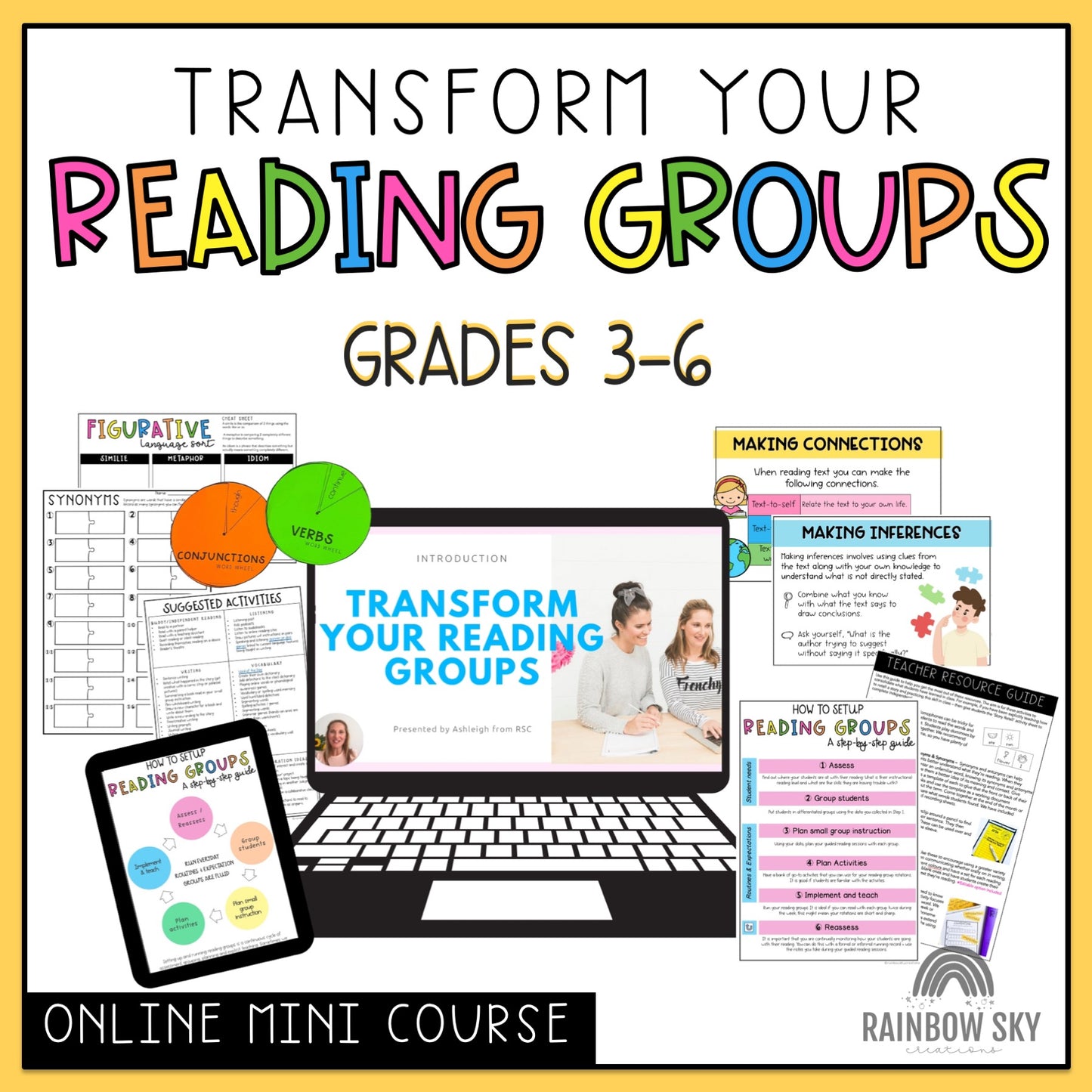 Transform Your Reading Groups - Primary Years Edition | Online Mini Course | Grade 3-6 Teachers