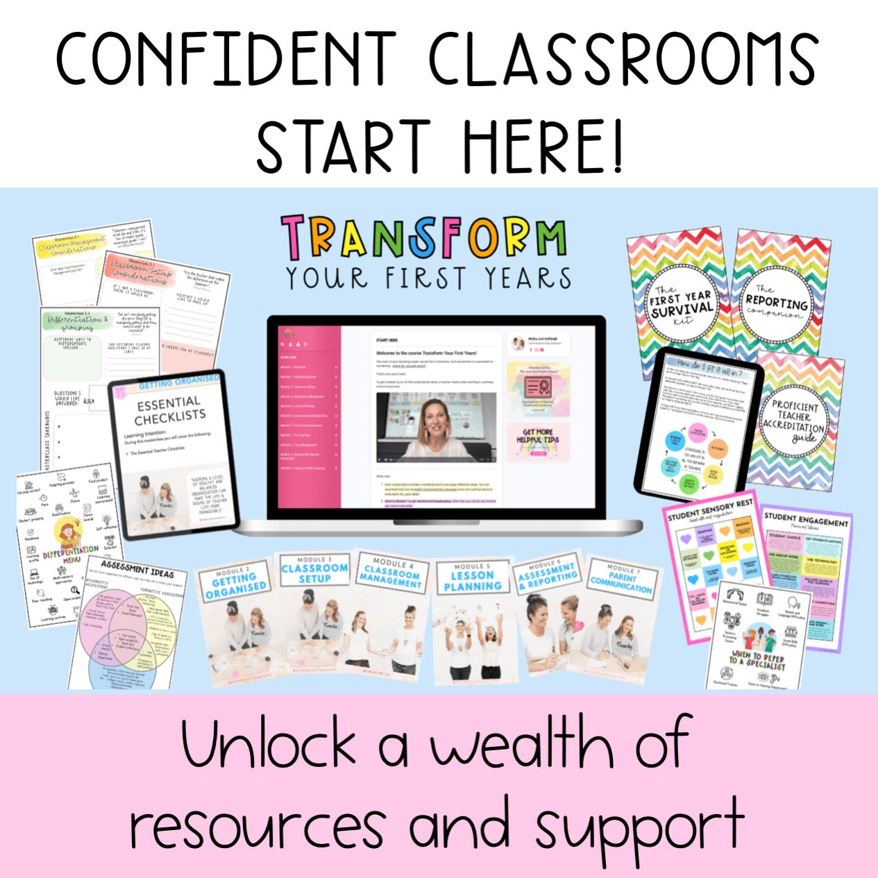 Transform Your First Years | Online Course | K - Grade 6 Teachers