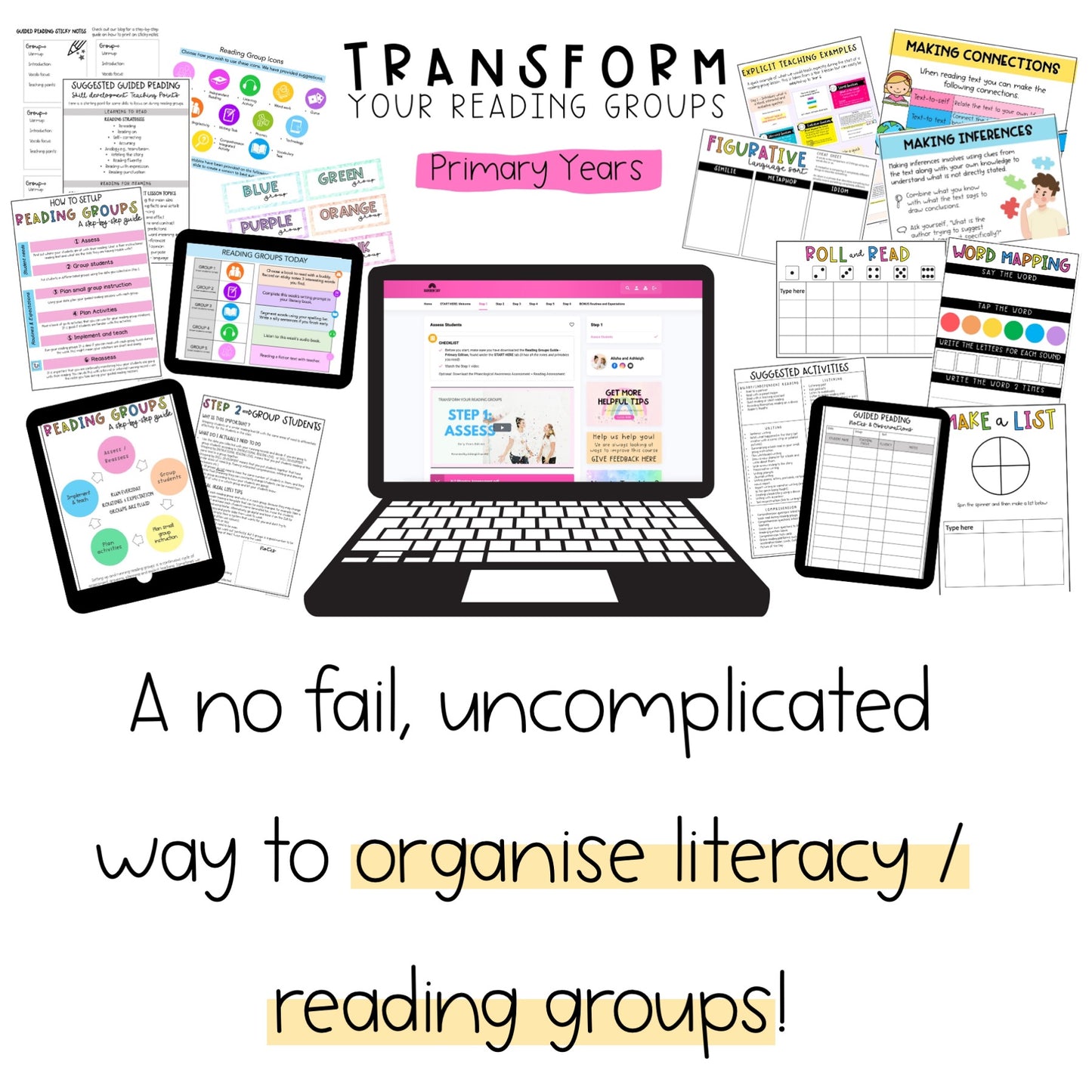 Transform Your Reading Groups - Primary Years Edition | Online Mini Course | Grade 3-6 Teachers