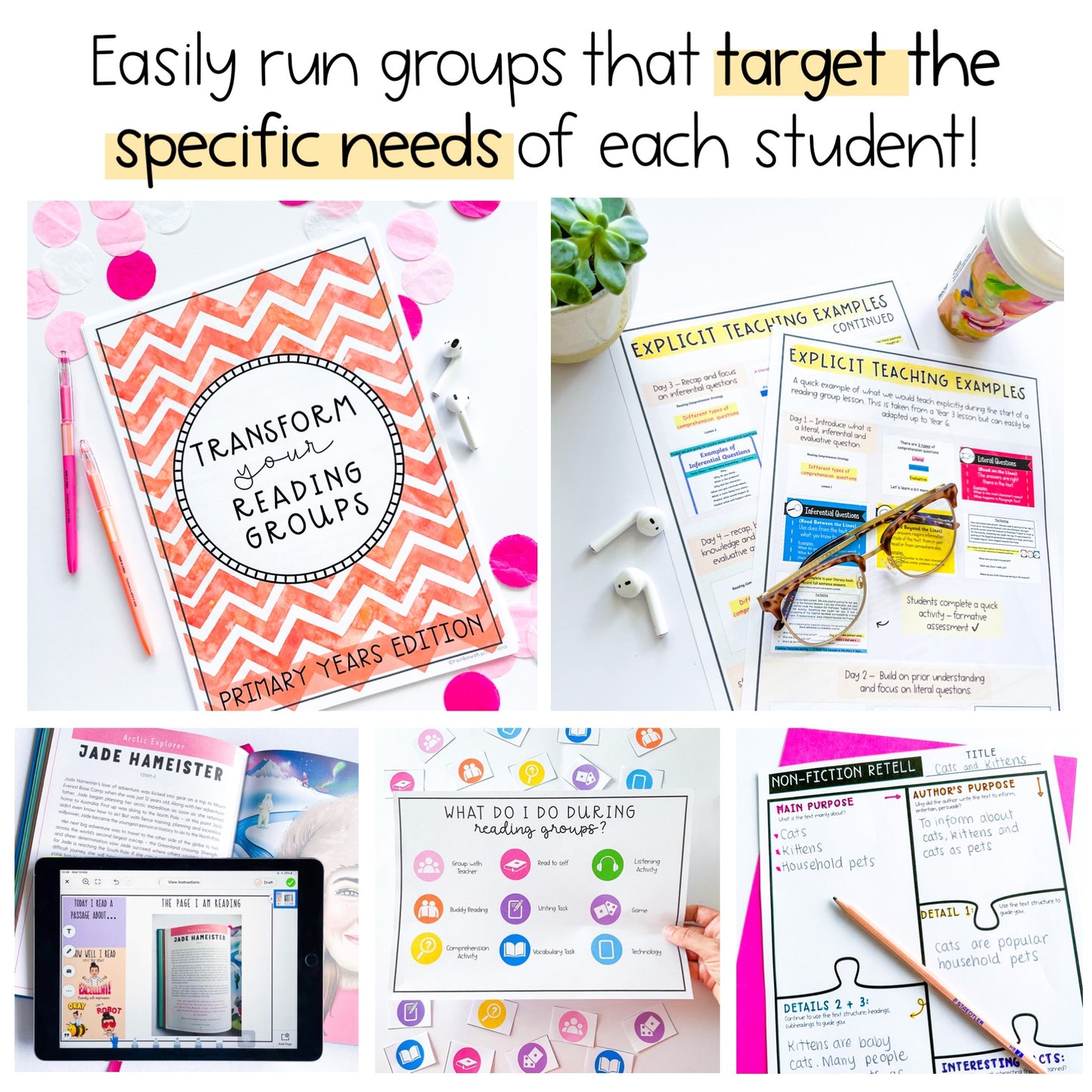 Transform Your Reading Groups - Primary Years Edition | Online Mini Course | Grade 3-6 Teachers