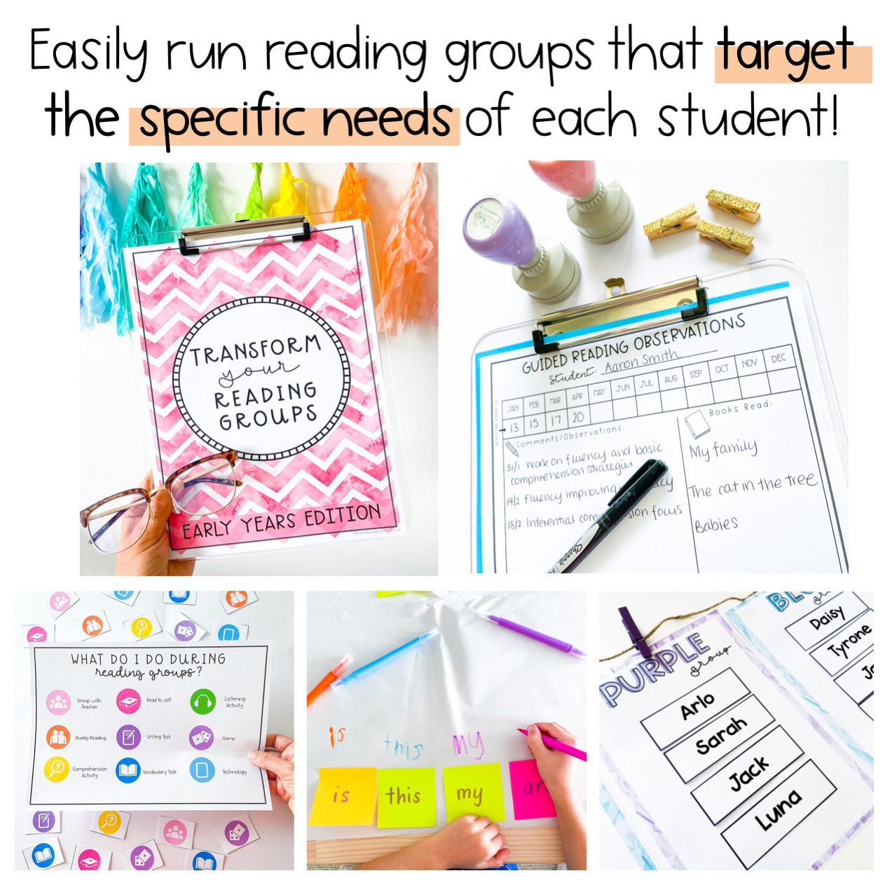 Transform Your Reading Groups - Early Years Edition | Online Mini Course | Kindy - Grade 2 Teachers