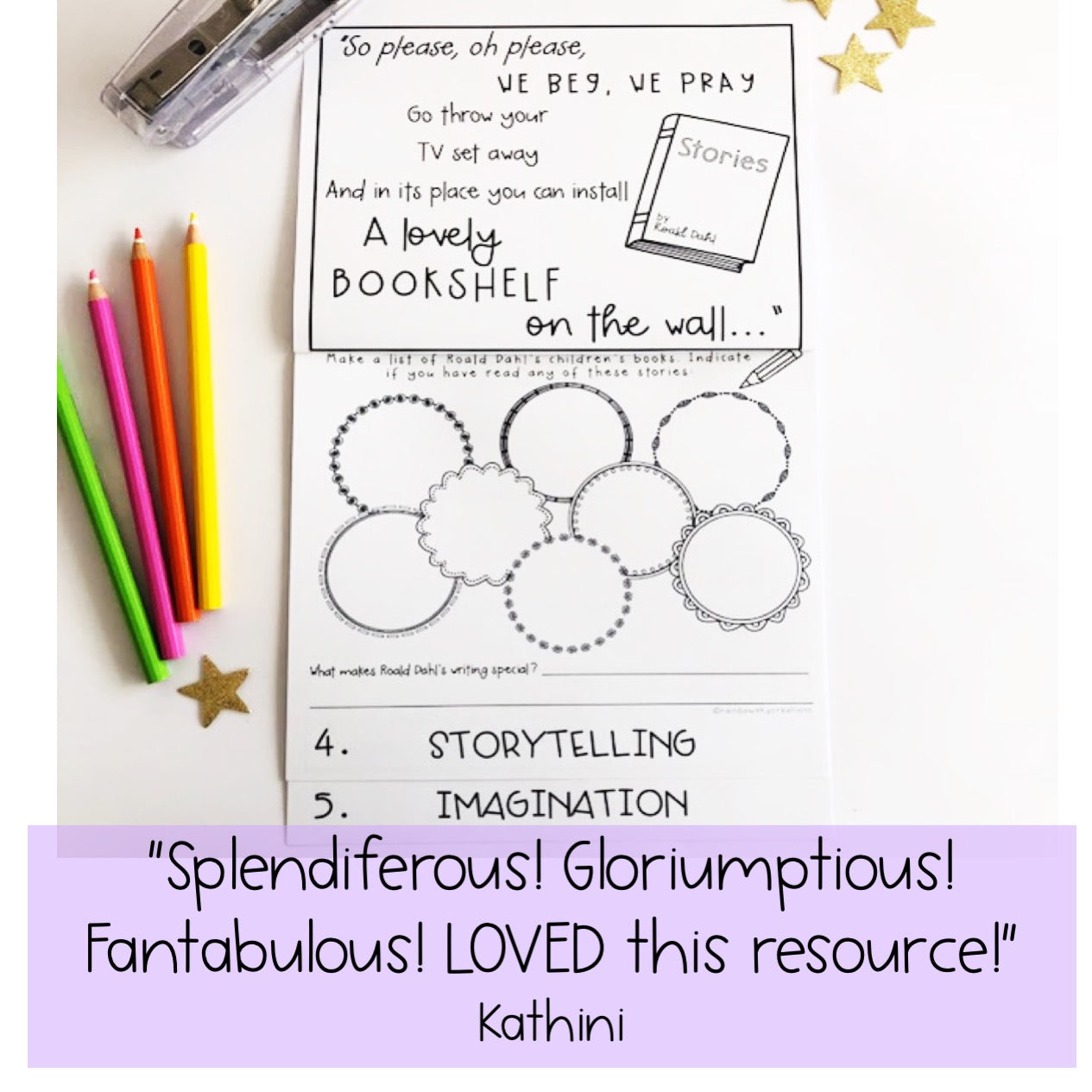 Roald Dahl Day BUNDLE | Author Roald Dahl Activities