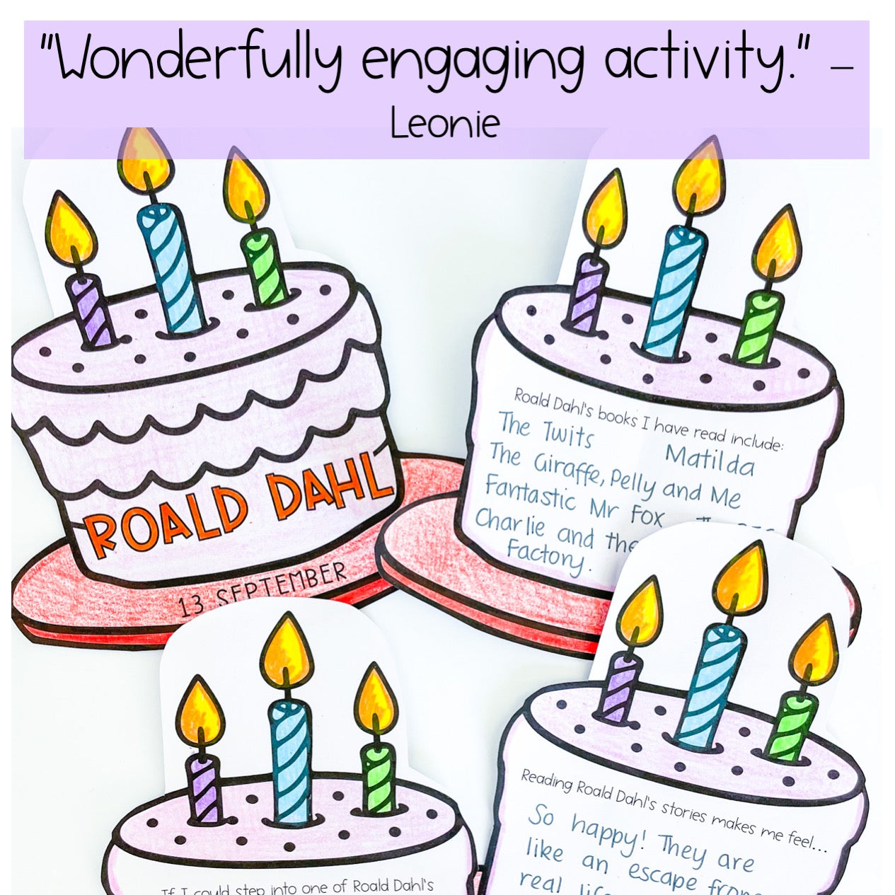 Roald Dahl Day BUNDLE | Author Roald Dahl Activities