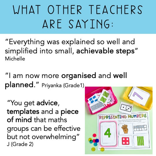 Transform Your Maths Lessons | Online Mini Course | K - Grade 6 Teachers