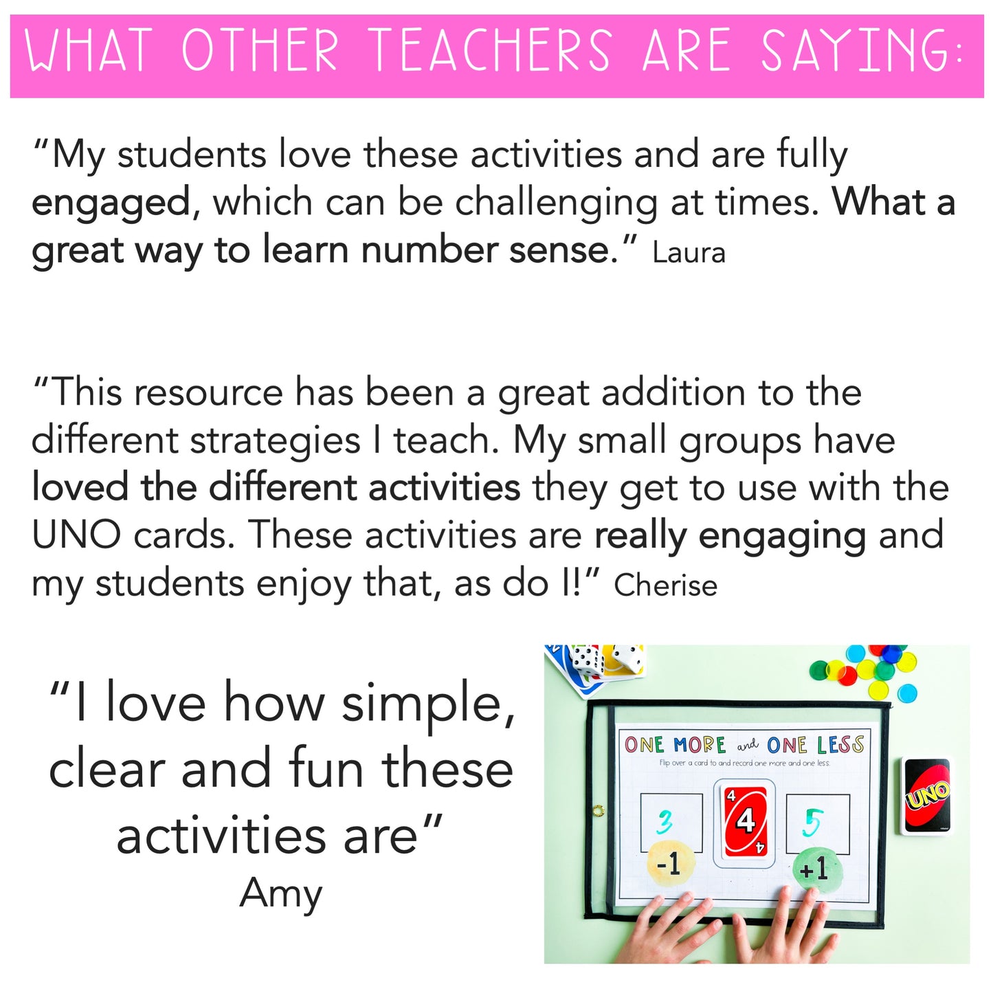 UNO Card Games BUNDLE - Kindergarten (Versions 1, 2 & 3)