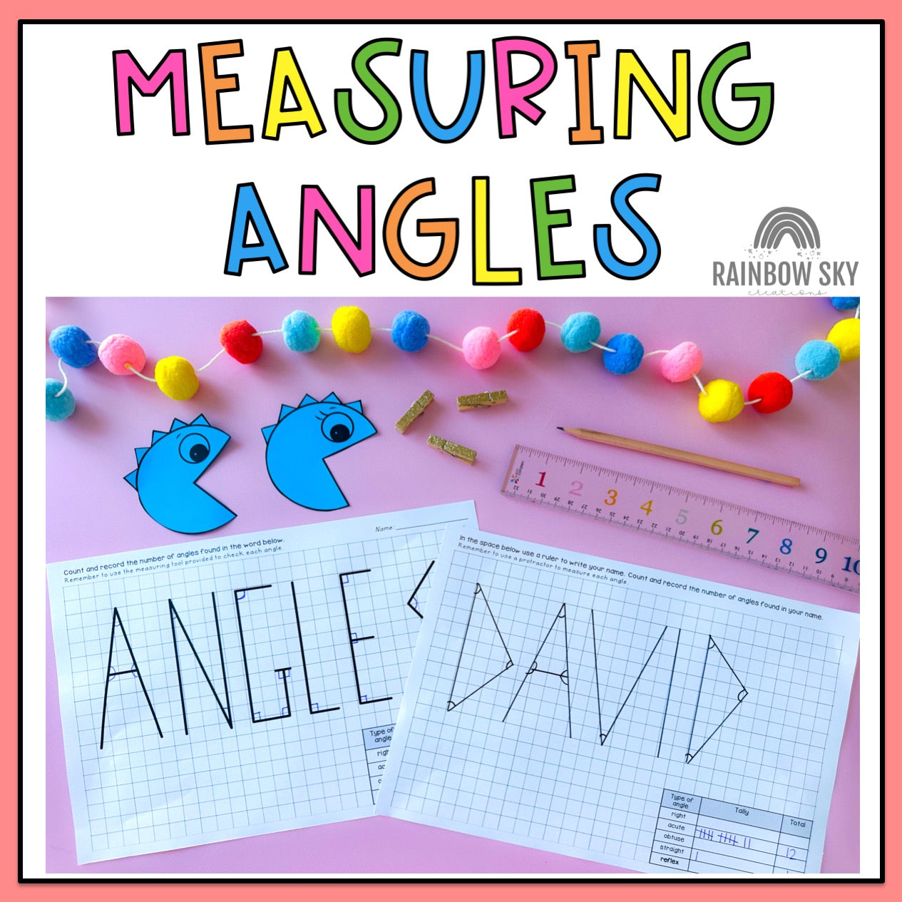 Measuring Angles | Acute, Obtuse, Right, Straight, Reflex