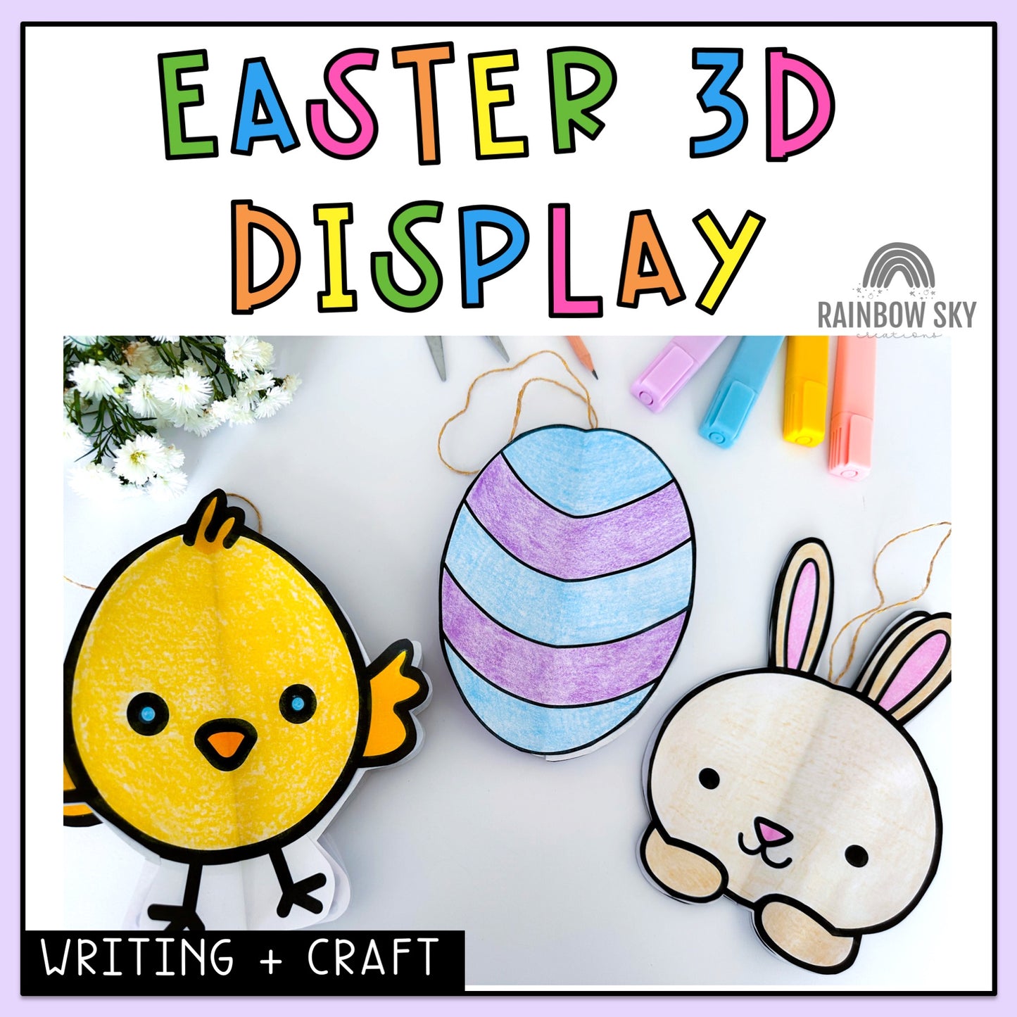 Easter Writing and Craft | Easter Bulletin Board