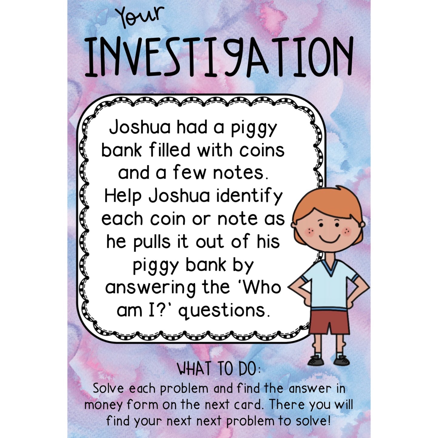 Australian Money Scavenger Hunt | Australian Money Word Problems | Year 1