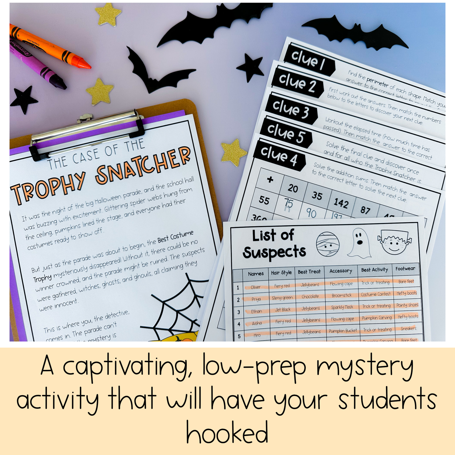 Halloween Bundle for Grades 3 - 6