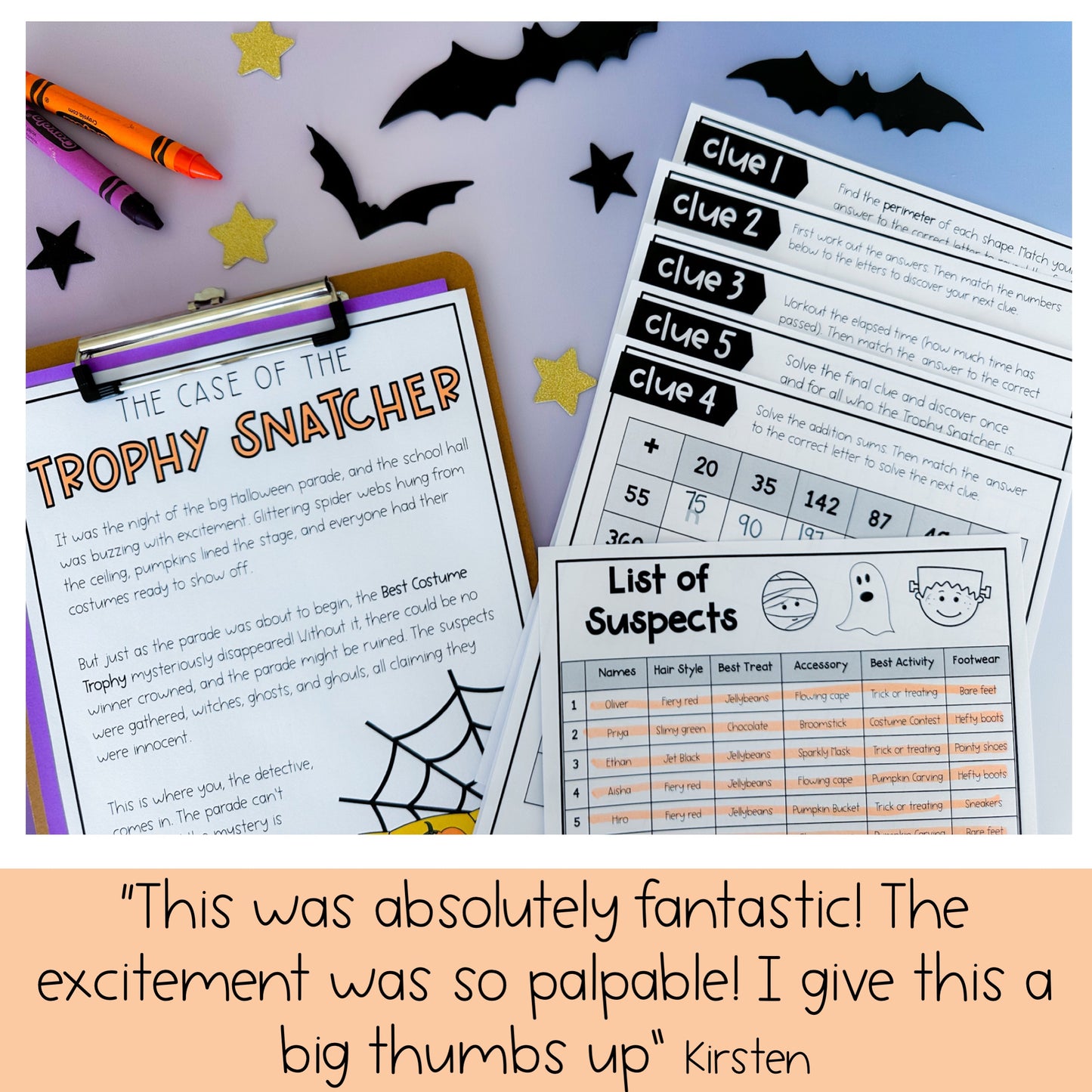 Halloween Math Code Cracker | Escape Room | Grades 3-6