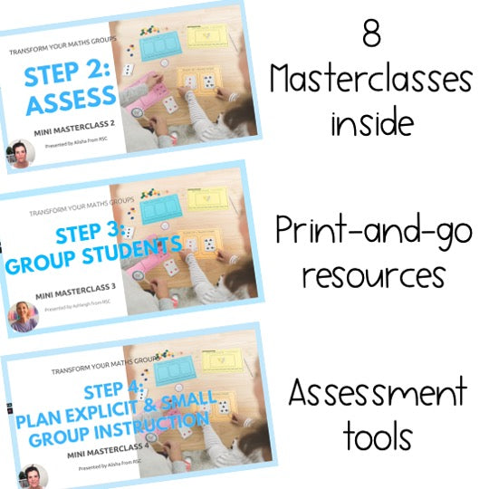 Transform Your Maths Lessons | Online Mini Course | K - Grade 6 Teachers
