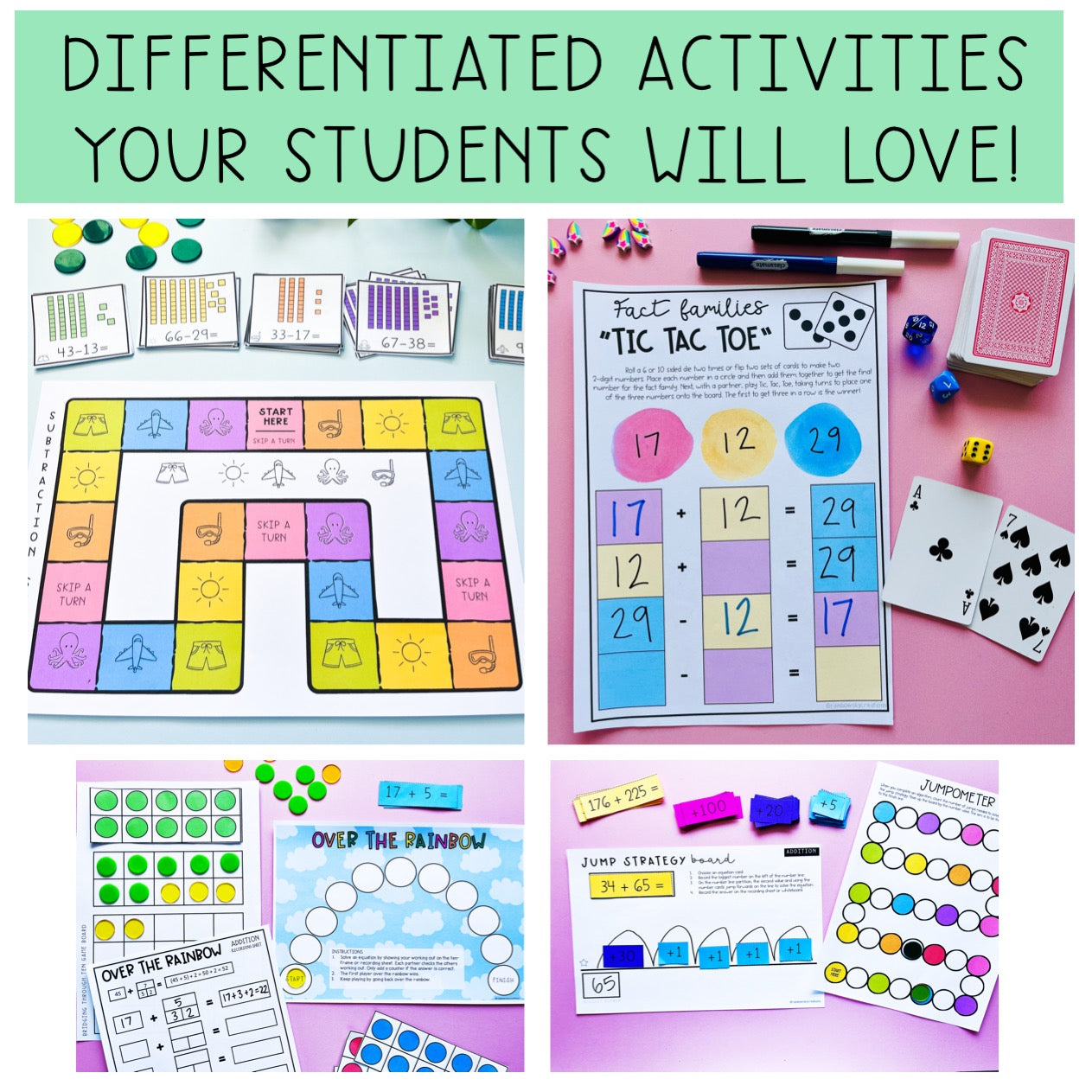 ⭐️LIMITED OFFER⭐️ Maths Bundle for Grades 3 + 4