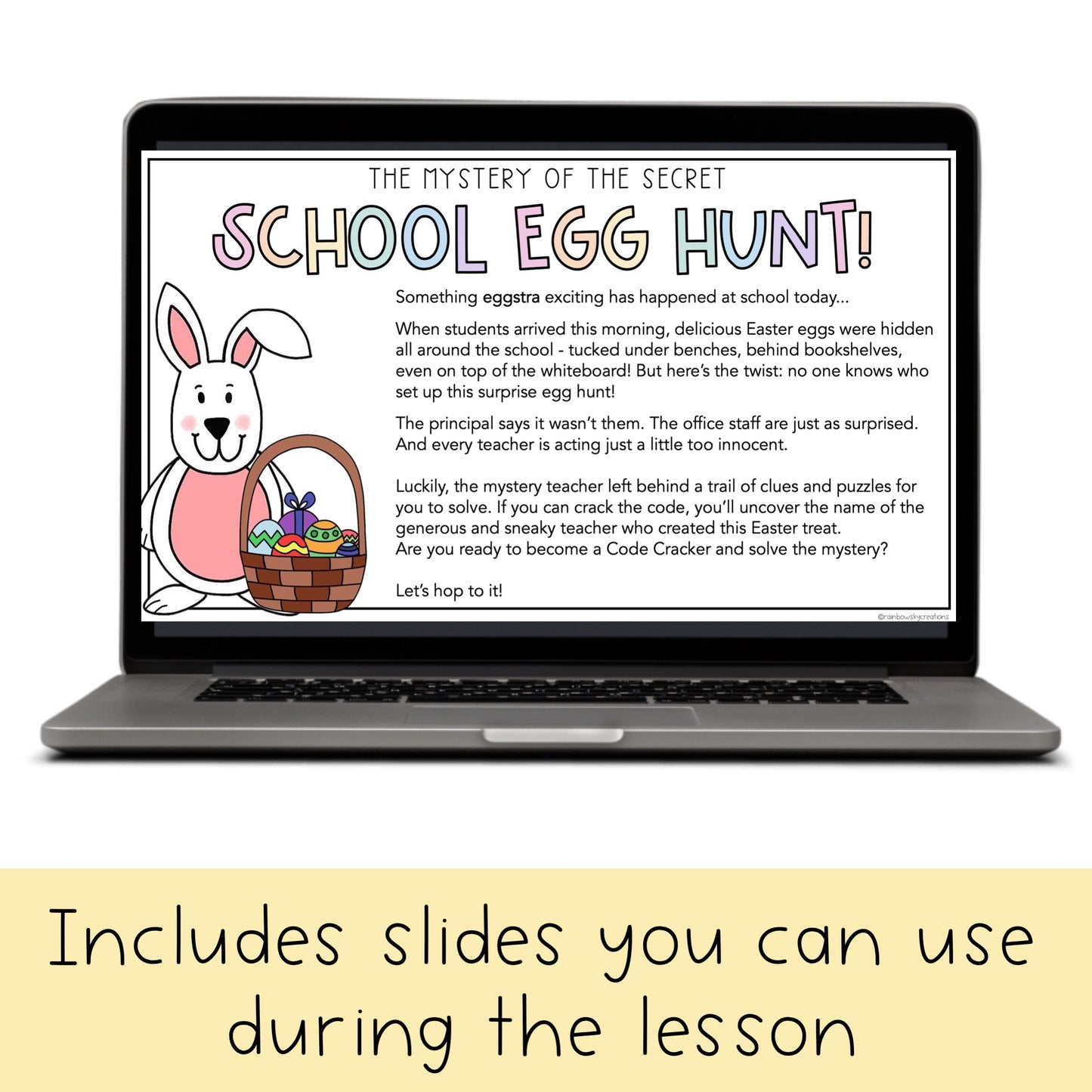 Easter Math Code Cracker | April Escape Room