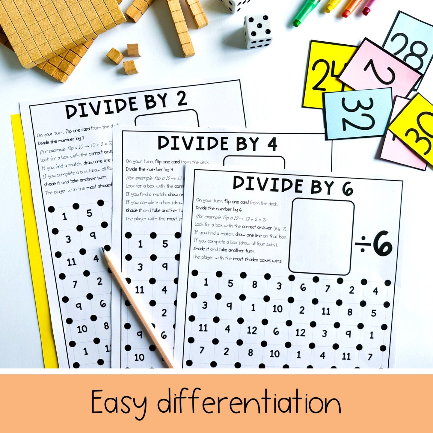 Division Games | Number Fluency Games: Dots and Boxes