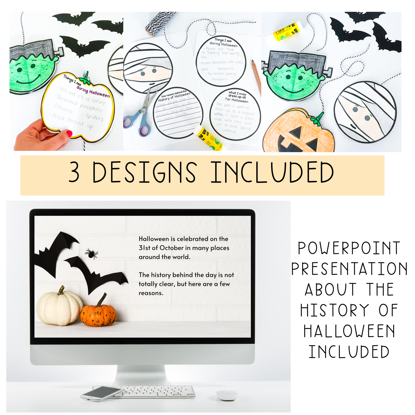 Halloween Bundle for Grades 3 - 6