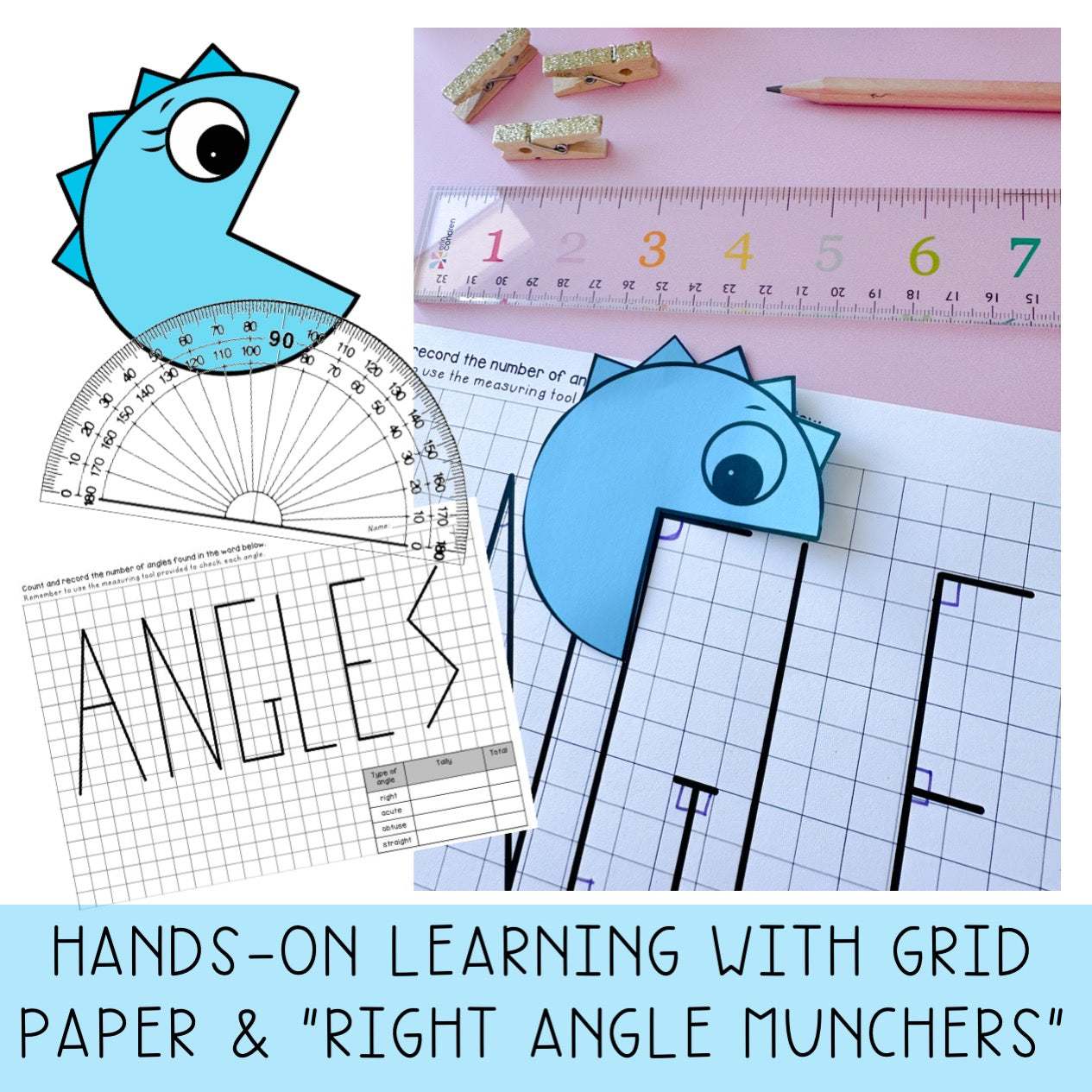 Measuring Angles | Acute, Obtuse, Right, Straight, Reflex