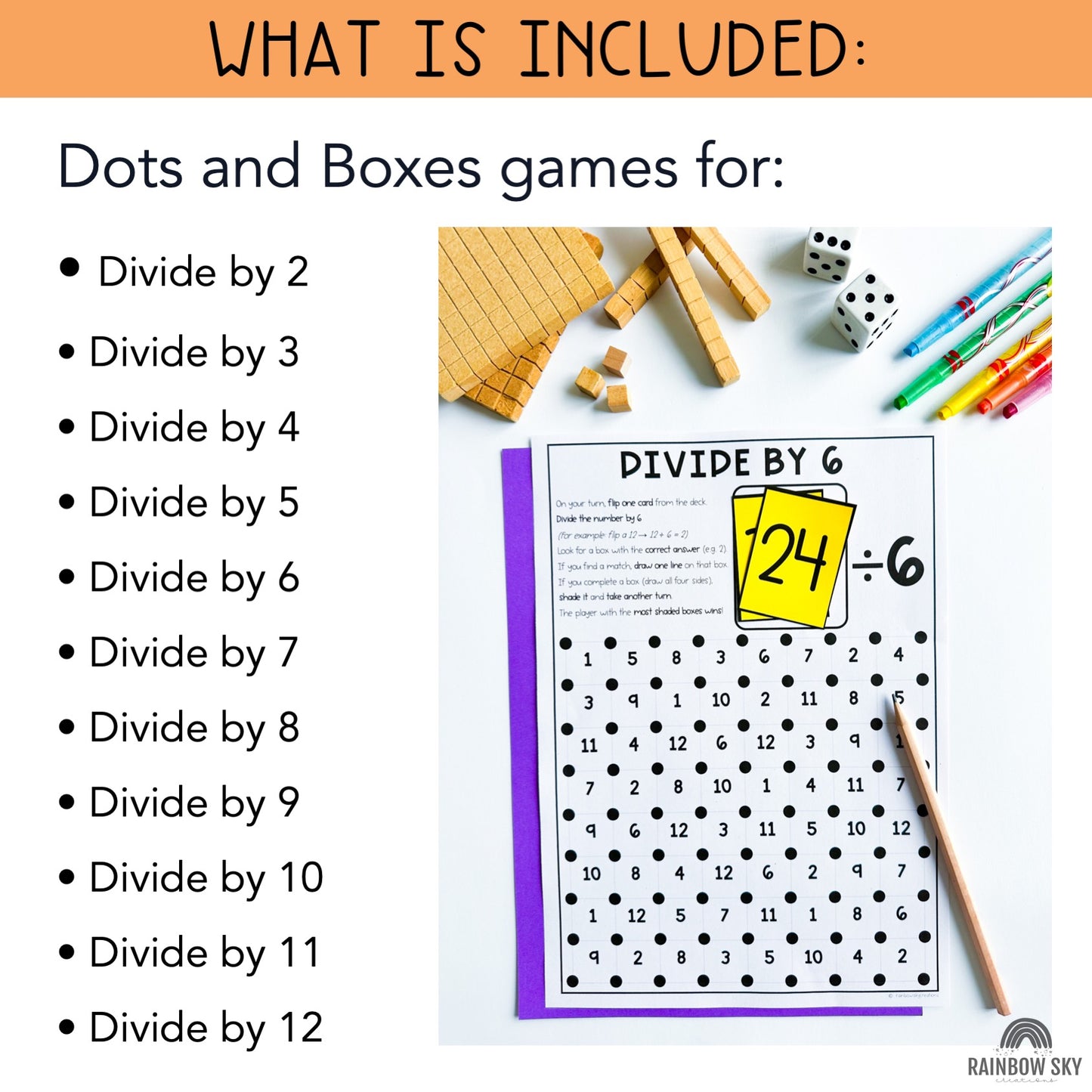 Division Games | Number Fluency Games: Dots and Boxes
