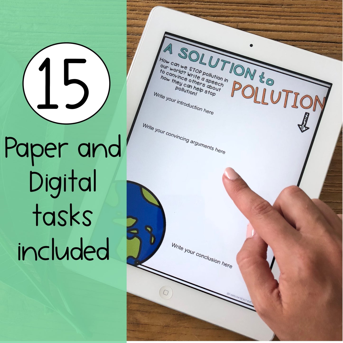 Earth Day BUNDLE | Earth Day Writing and Math Activities