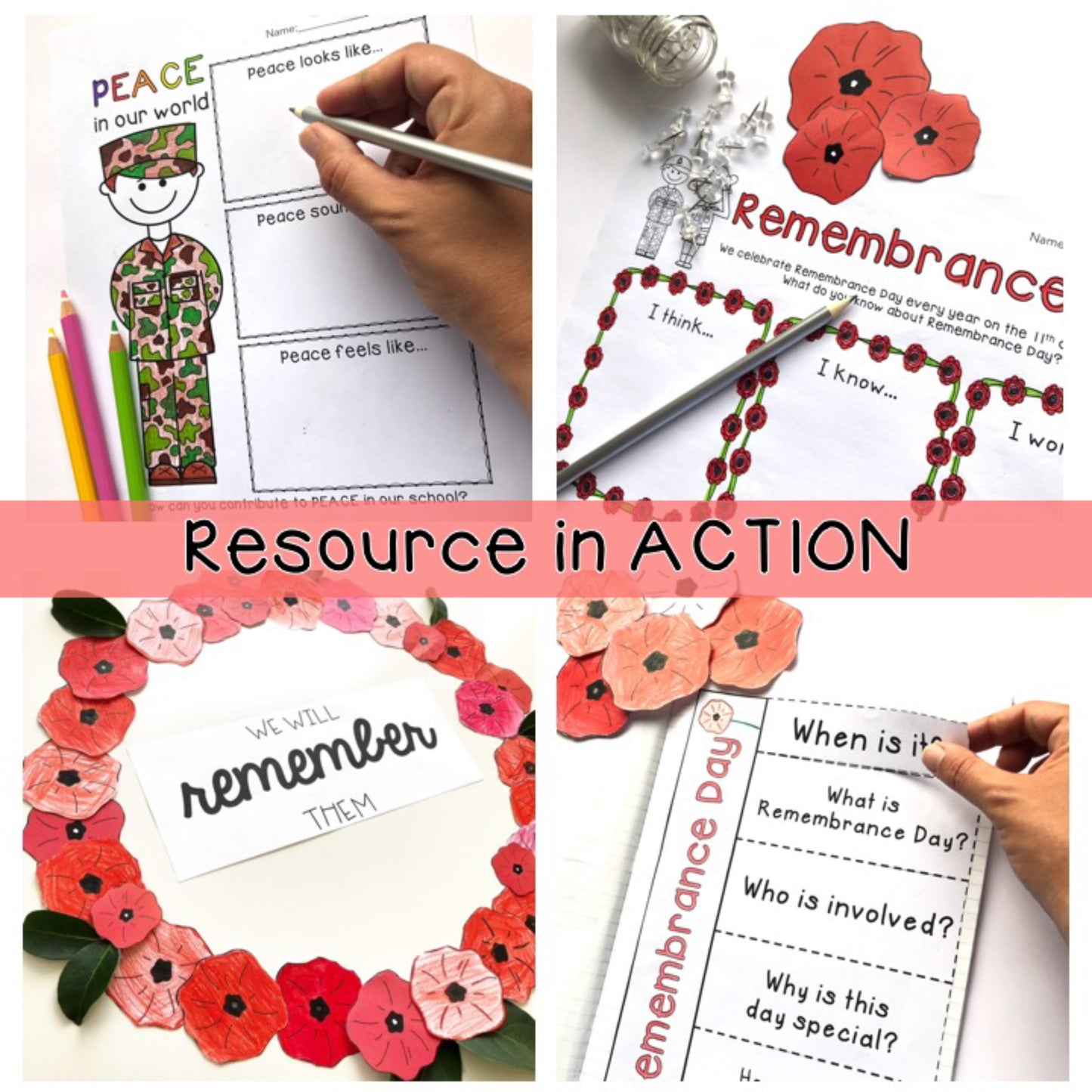 Remembrance Day Activities Australia | Years 3-4