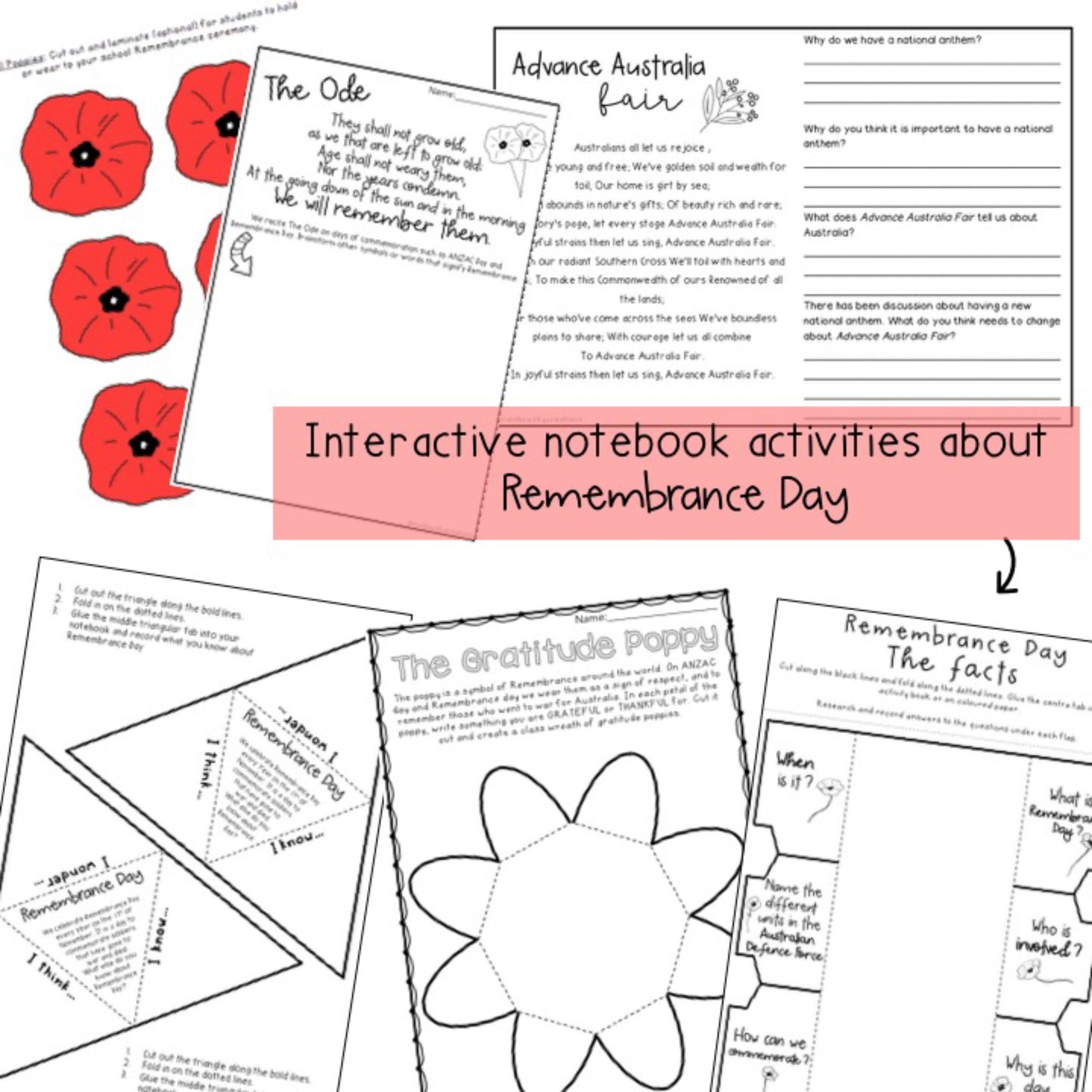 Remembrance Day Activities Australia | Years 5-6