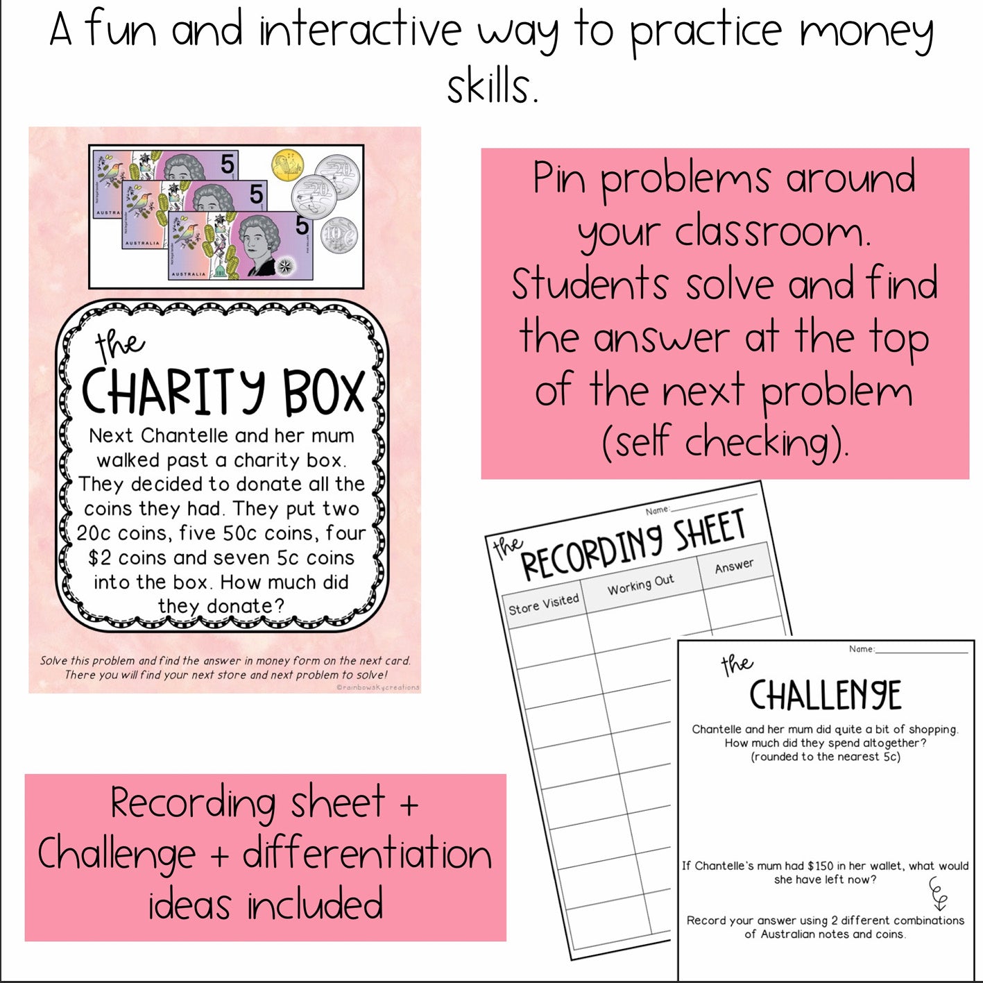 Australian Money Investigation | Australian Money Word Problems | Year 4