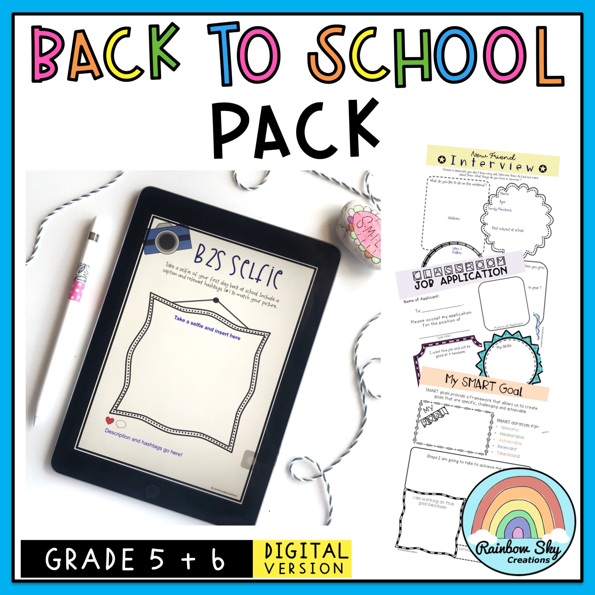 Aussie Back to School Activities | Grade 5 & 6 [Digital]