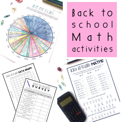 Back to School Activities Pack | Grades 5-6 [Paper]