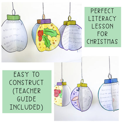 Christmas 3D Craft | Christmas Writing Activity