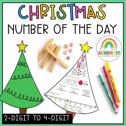 Christmas Number Sense Math Lesson