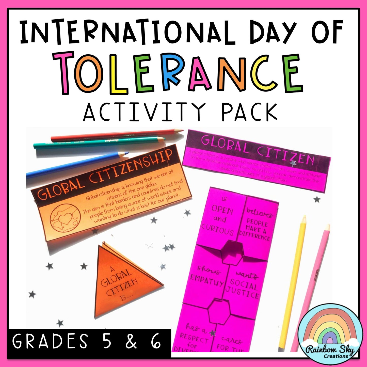 Tolerance & Diversity Activities | International Day for Tolerance SEL | Yr 5-6