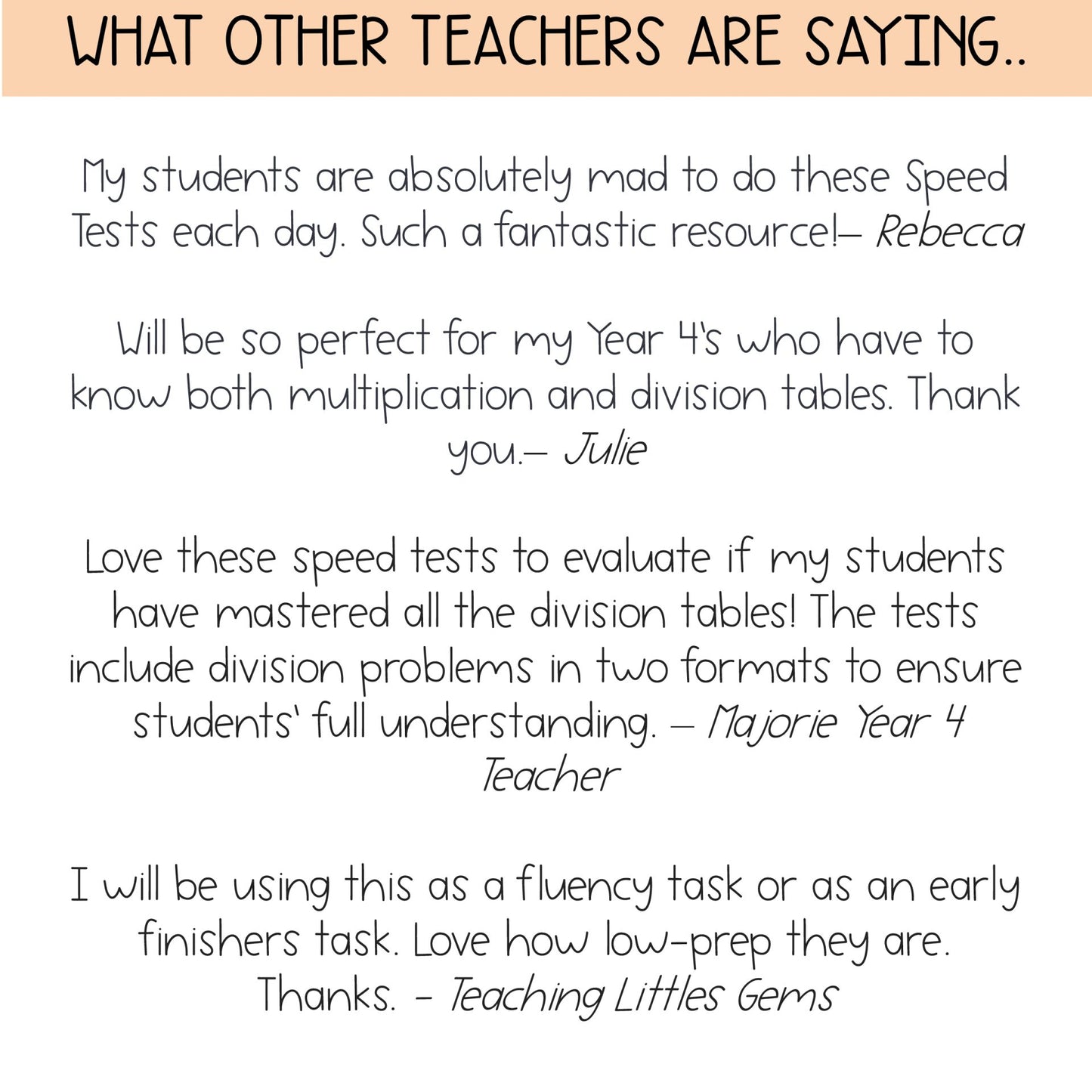 Division Speedy Number Booklet | Dividing by 11, 12, Mixed [Mental Maths]