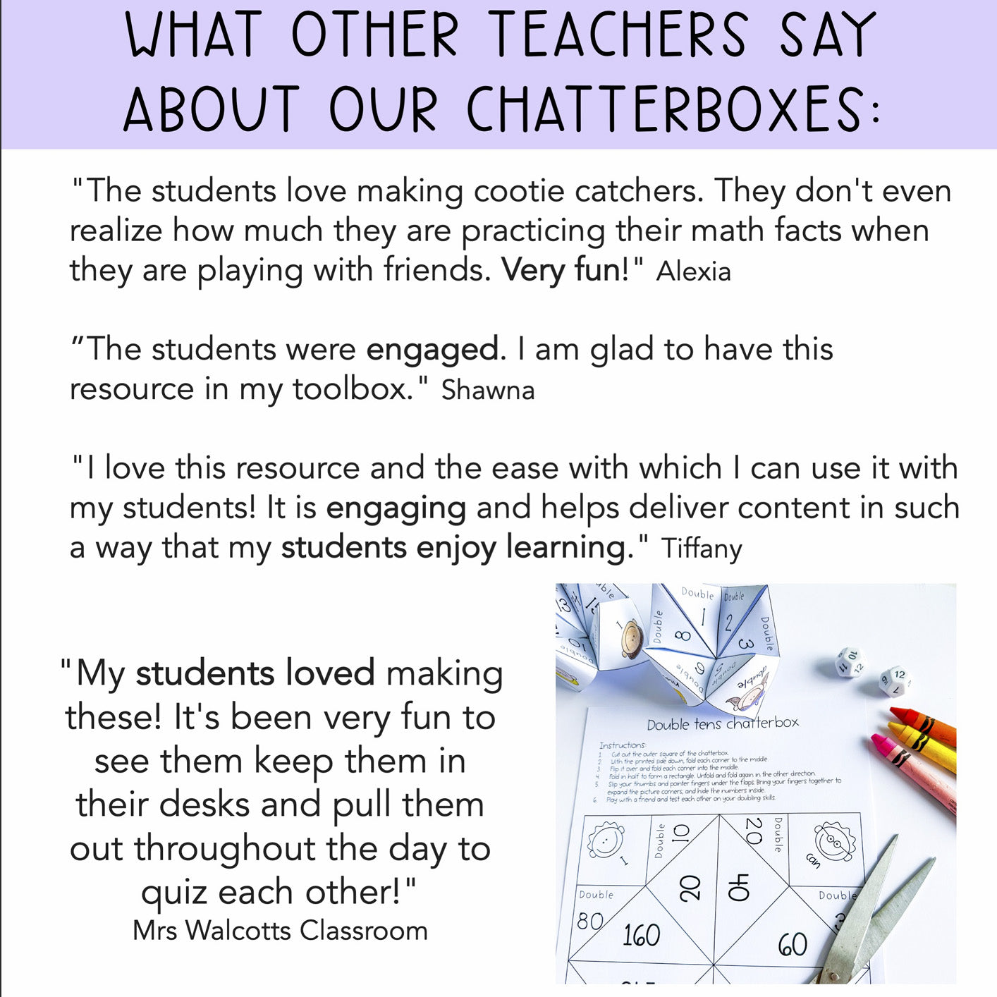 Doubles and Halves Chatterboxes | Doubling Maths Centres