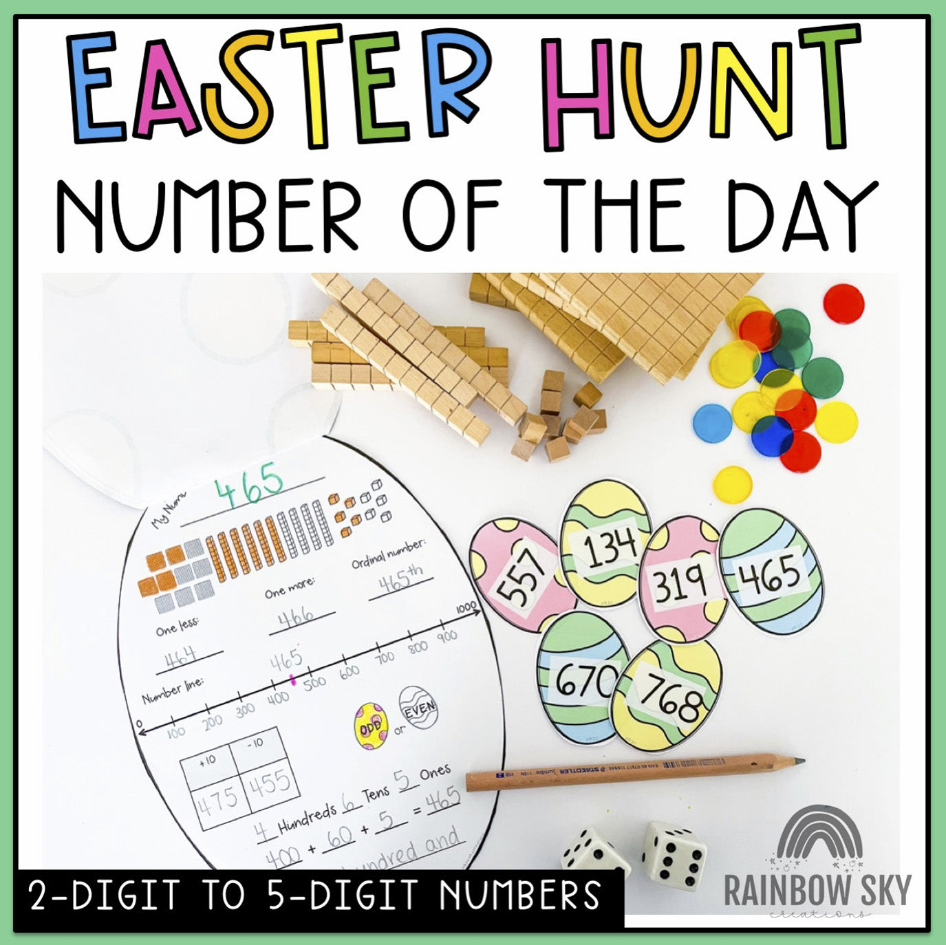 Easter Number of the Day | Easter Math Lesson