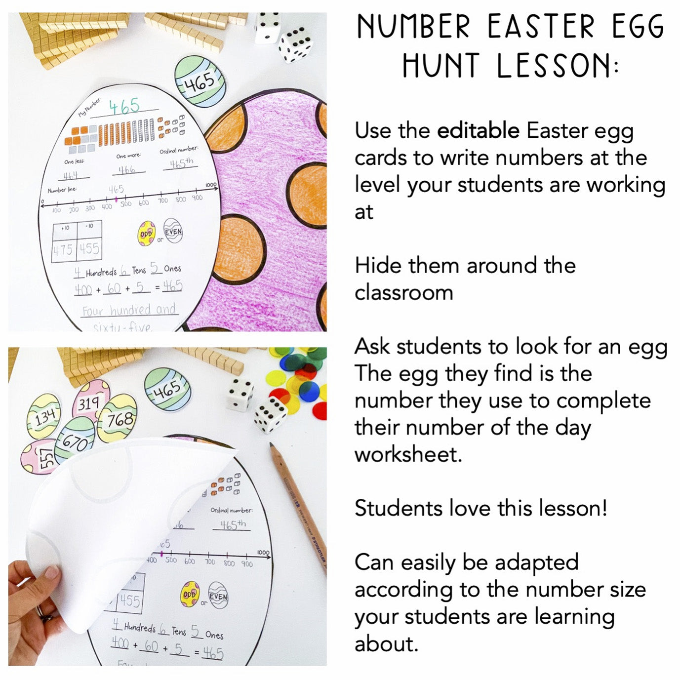 Easter Number of the Day | Easter Math Lesson