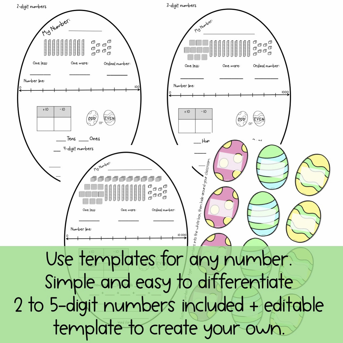 Easter Number of the Day | Easter Math Lesson