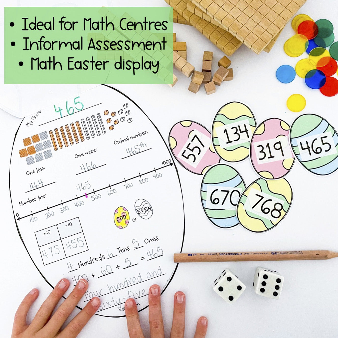 Easter Number of the Day | Easter Math Lesson