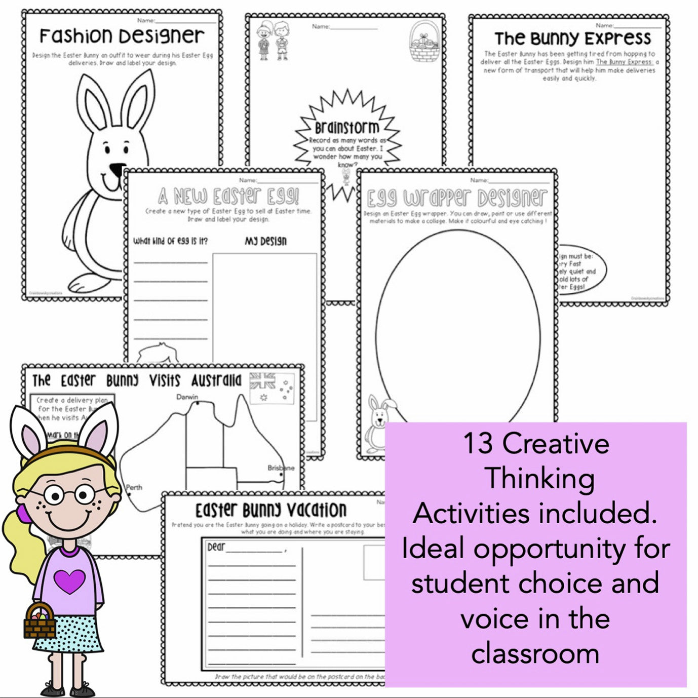 Easter Activities Australia | Easter Worksheets Grades 1-2