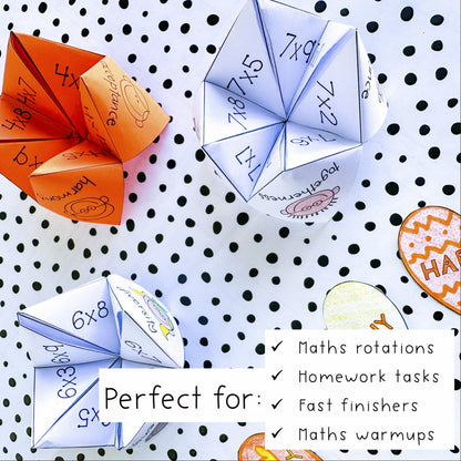 Harmony Week Times Table Chatterboxes | Year 3 Year 4 Maths