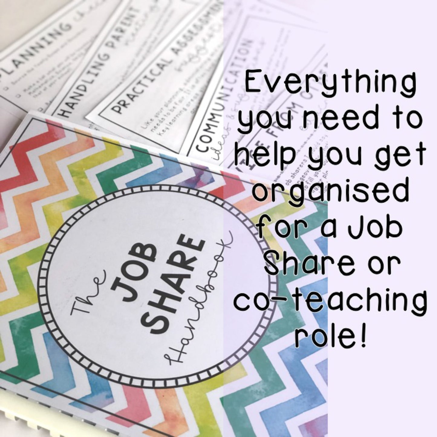 Job Share Handbook Guide  [Job sharing checklists, tips and templates]