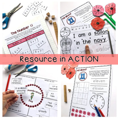 Remembrance Day Activities Australia | Foundation, Kindergarten, Prep