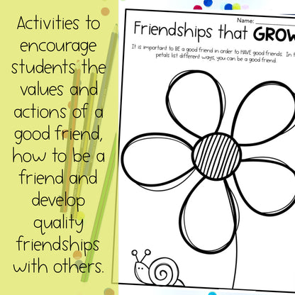 International Friendship Day Pack | Foundation/Kindergarten [SEL Lessons]