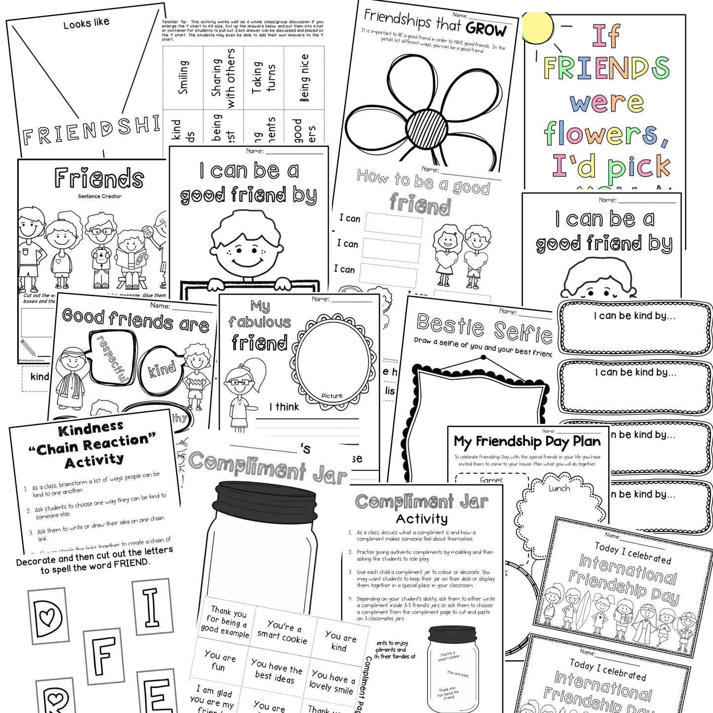 International Friendship Day Pack | Foundation/Kindergarten [SEL Lessons]