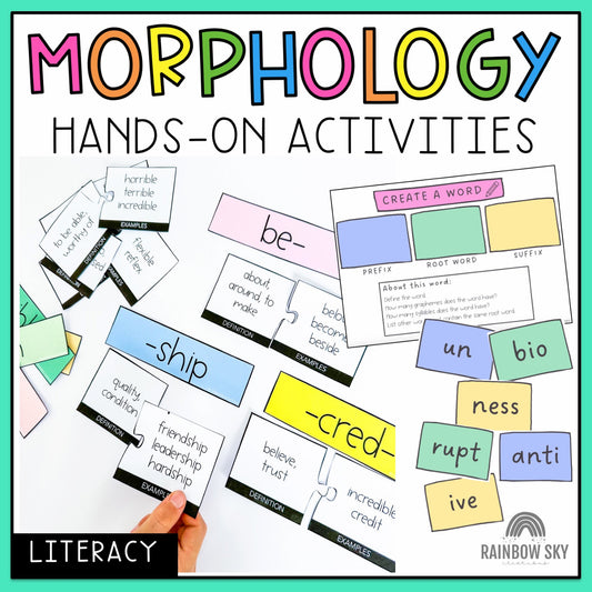 Morphology Activities / Grade 5-6 Reading Group Activities