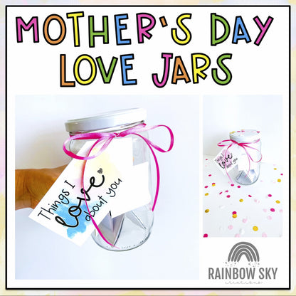 Mother's Day Love Jars and Activity Pack | Mother's Day Gift