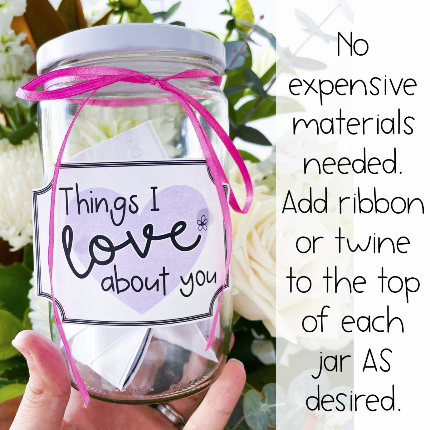 Mother's Day Love Jars and Activity Pack | Mother's Day Gift