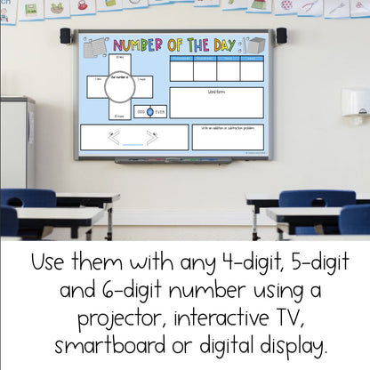 Number of the Day Warmup | Daily Number Slides