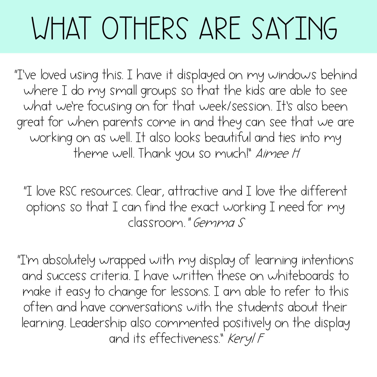 Editable Learning Intention Posters - WALT WILF TIB – Rainbow Sky ...