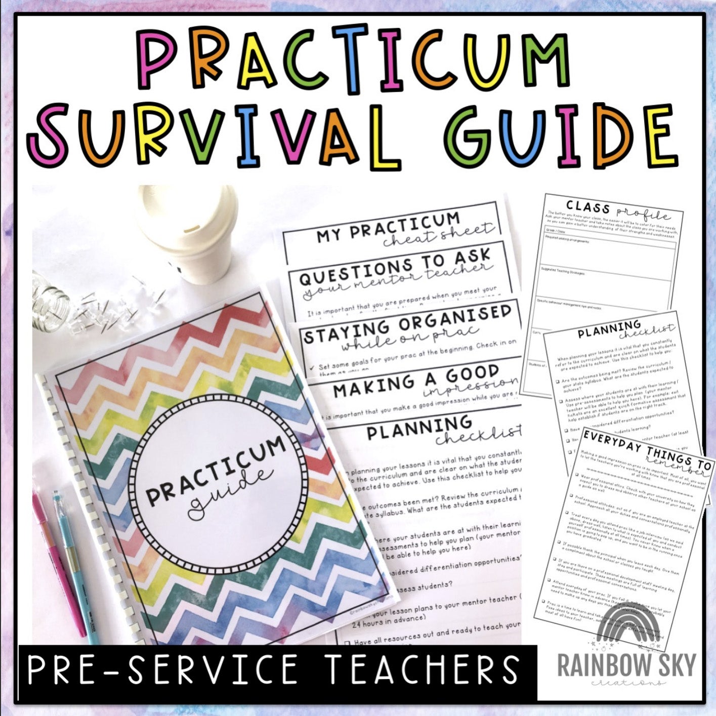 Practicum Survival Guide | Pre service Teachers |  AITSL Aligned Australia